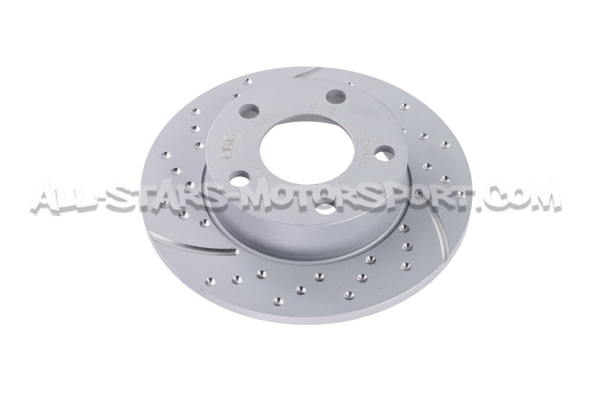 Discos de freno traseros EBC Turbo Grooved para Audi S4 B5
