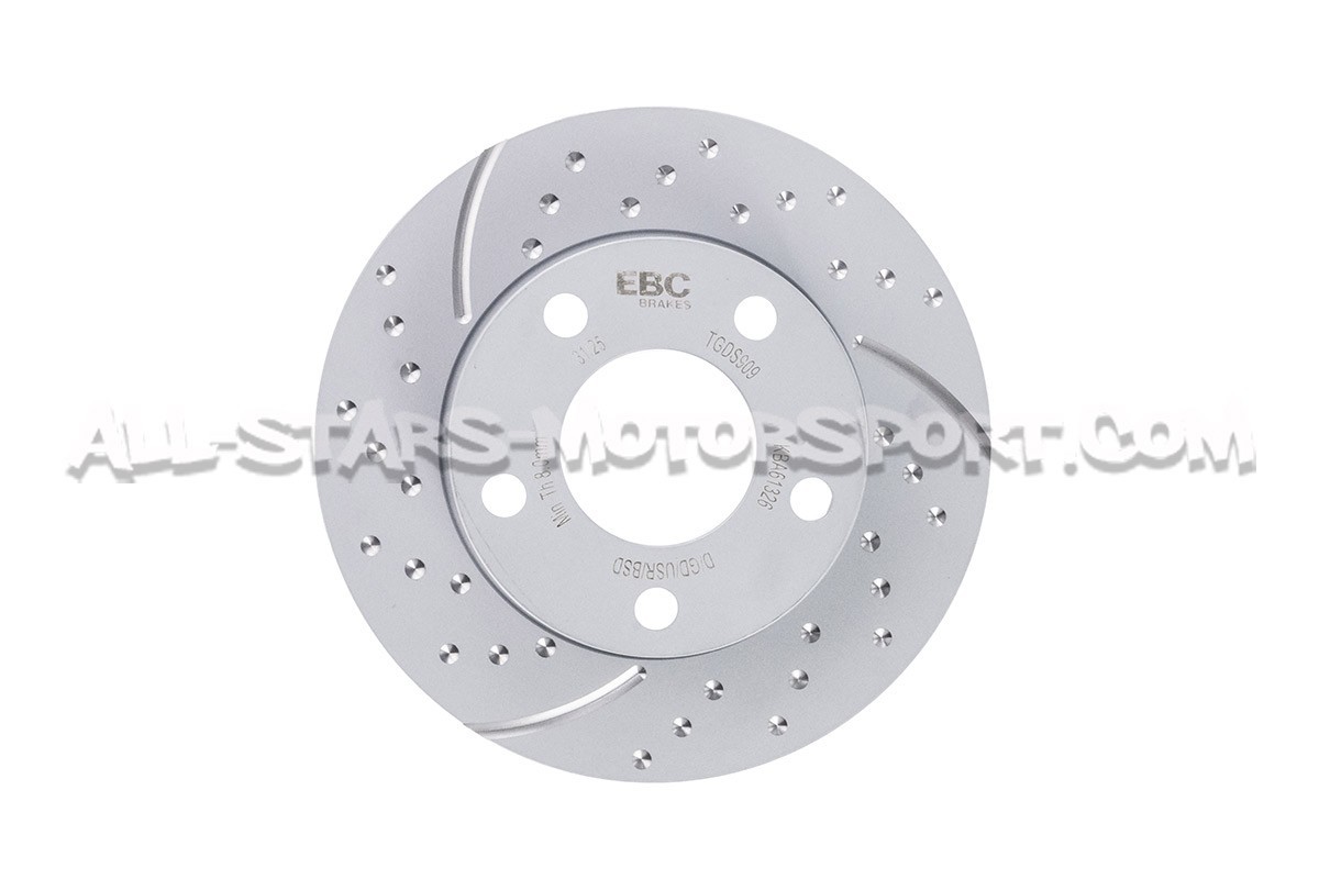Audi S4 B5 EBC Turbo Grooved Rear Brake Discs