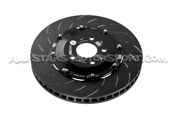 Discos de freno delanteros flotantes EBC Swept Grooved para Audi RS...