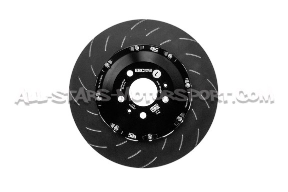 Discos de freno delanteros flotantes EBC Swept Grooved para Audi RS...