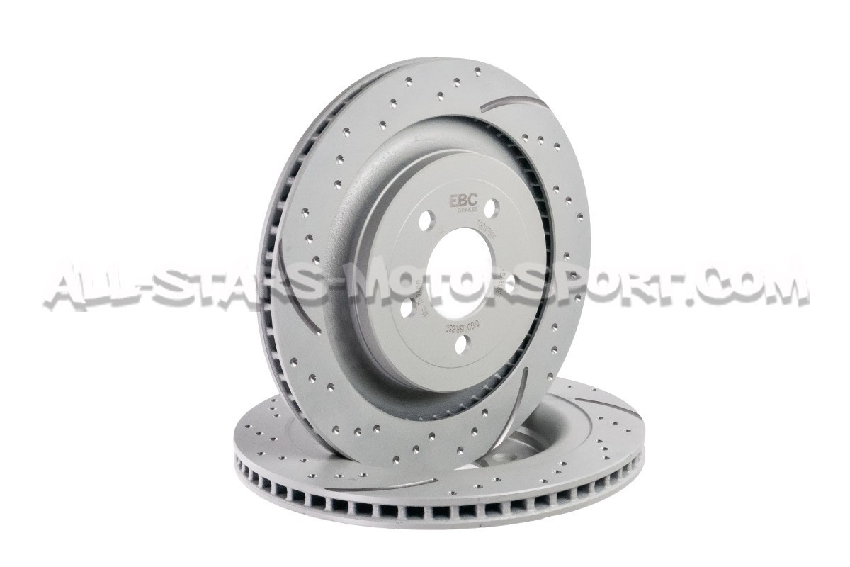 Ford Mustang S550 Ecoboost / 5.0 V8 EBC Turbo Grooved Rear Brake Discs