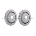 Ford Mustang S550 Ecoboost / 5.0 V8 EBC Turbo Grooved Rear Brake Discs