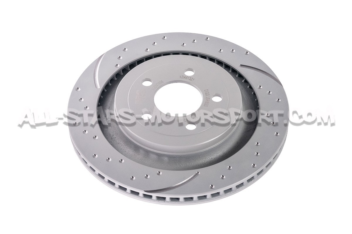 Disques de frein arrières EBC Turbo Grooved pour Ford Mustang S550 ...