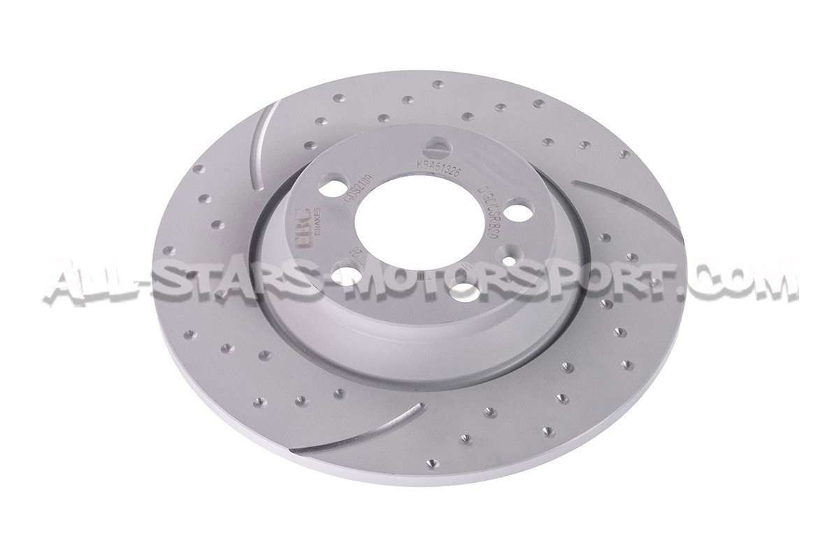 Disques de frein arrières EBC Turbo Grooved pour Polo AW GTI