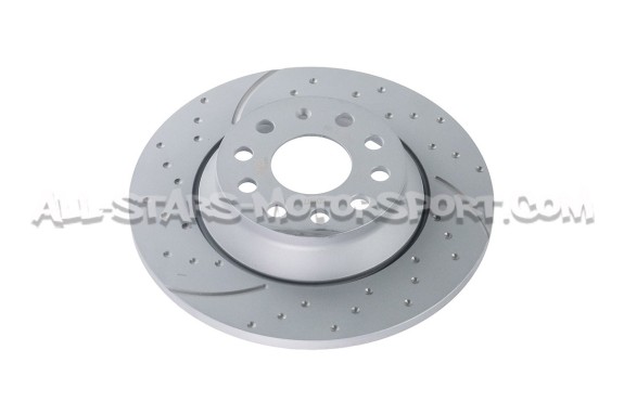 Disques de frein arrières EBC Turbo Grooved pour Golf 7 GTI Clubspo...