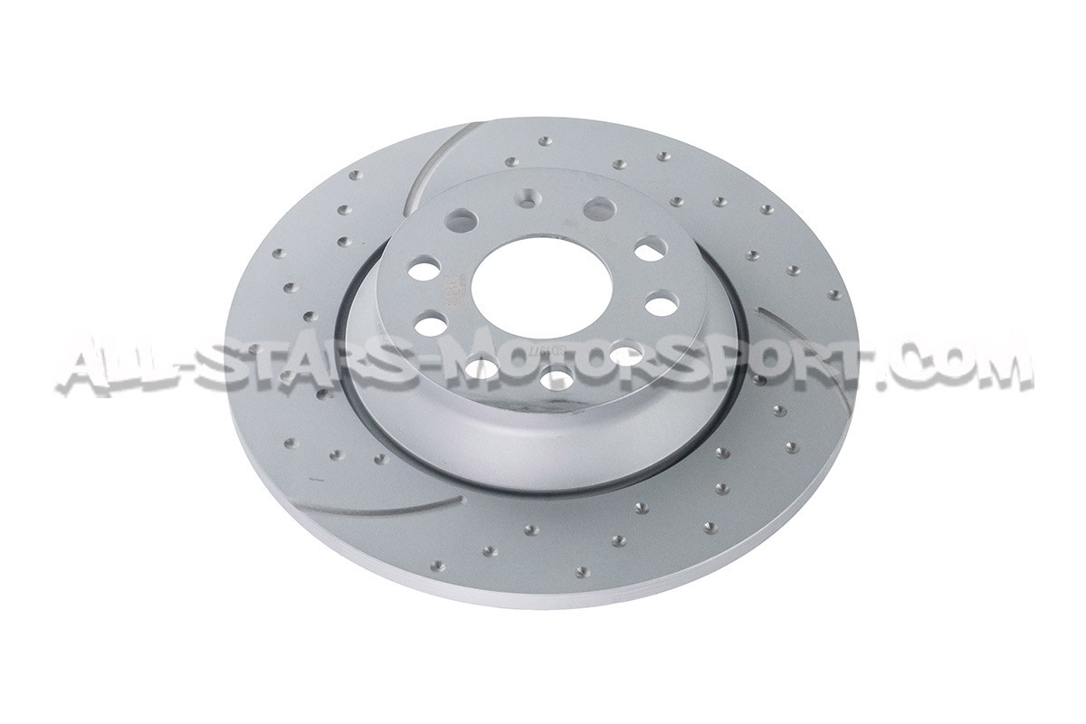 Disques de frein arrières EBC Turbo Grooved pour Golf 7 GTI Clubspo...