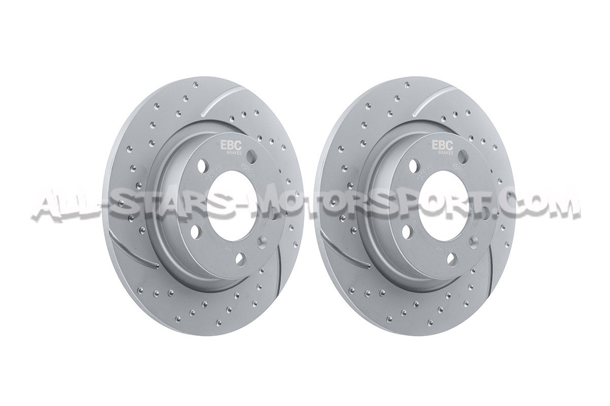 Opel Corsa D OPC and Corsa E OPC EBC Turbo Grooved Rear Brake Discs