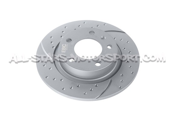 Opel Corsa D OPC and Corsa E OPC EBC Turbo Grooved Rear Brake Discs