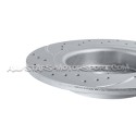 Discos de freno traseros EBC Turbo Grooved para Opel Corsa D OPC y ...