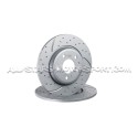 Discos de freno traseros EBC Turbo Grooved para Audi A4 B8 / A5 8T ...