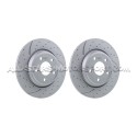 Discos de freno traseros EBC Turbo Grooved para Audi A4 B8 / A5 8T ...