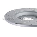 Disques de frein arrières EBC Turbo Grooved pour Audi A4 B8 / A5 8T...