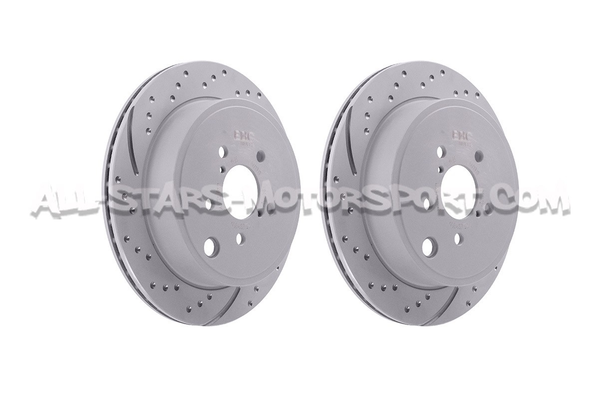 Disques de frein arrières EBC Turbo Grooved pour Toyota GT86 / GR86 / Subaru BRZ (290mm)
