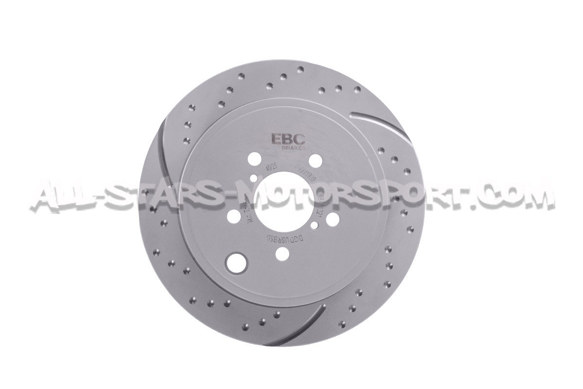 Toyota GT86 / GR86 / Subaru BRZ (290mm) EBC Turbo Grooved Rear Brak...