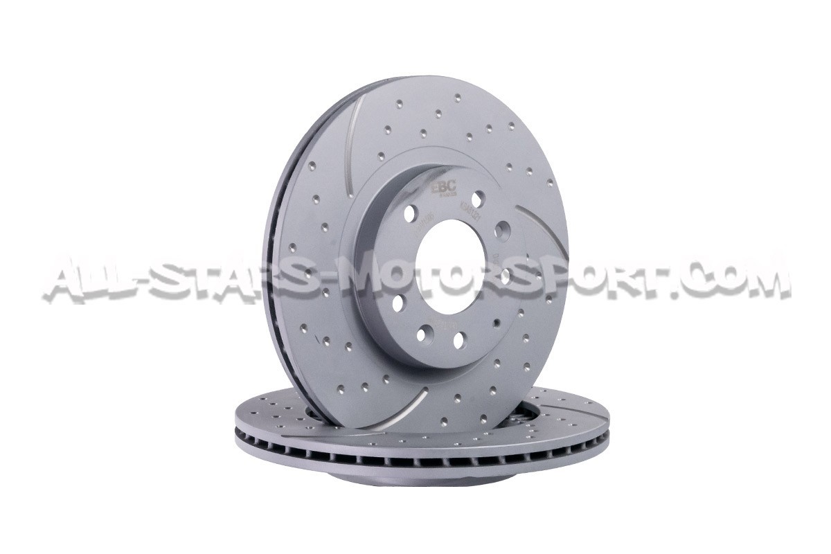 Mazda MX5 NC EBC Turbo Grooved Front Brake Discs