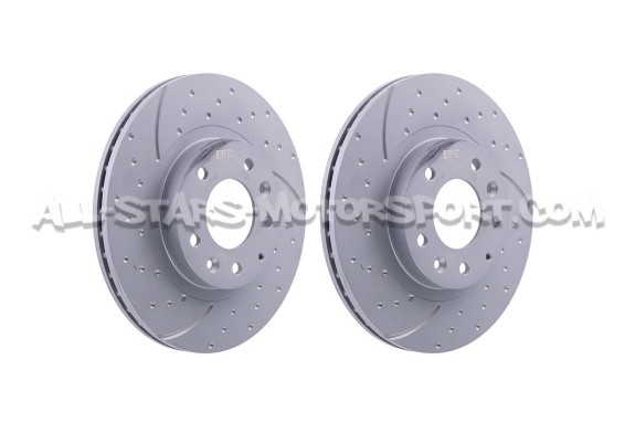 Disques de frein avants EBC Turbo Grooved pour Mazda MX5 NC