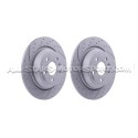 Disques de frein arrières EBC Turbo Grooved pour Ford Focus 2 RS