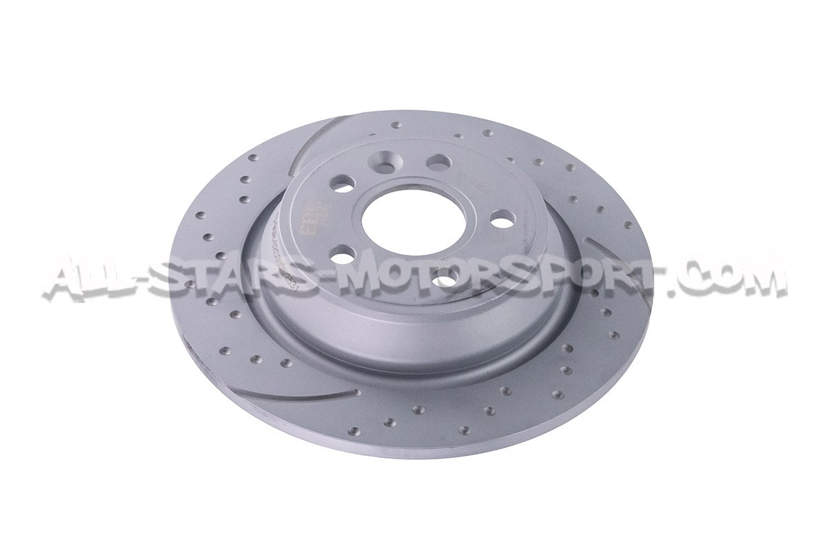Discos de freno traseros EBC Turbo Grooved para Ford Focus 2 RS