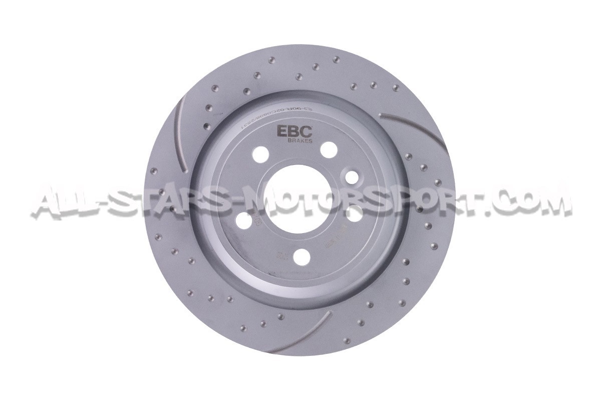Ford Focus 2 RS EBC Turbo Grooved Rear Brake Discs