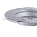 Ford Focus 2 RS EBC Turbo Grooved Rear Brake Discs