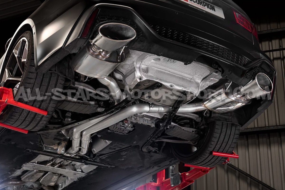 Echappement catback Scorpion pour Audi RS6 C8 / RS7 C8