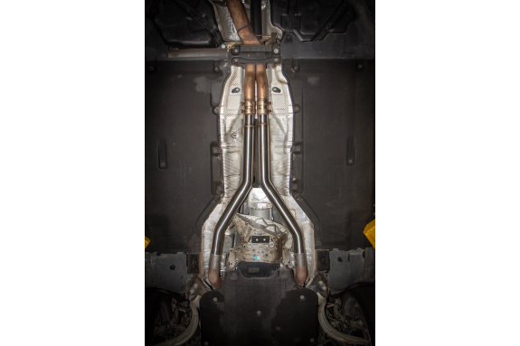Audi RS5 F5 CTS Turbo Exhaust Resonator Delete Kit