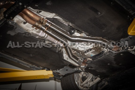 Audi RS5 F5 CTS Turbo Exhaust Resonator Delete Kit