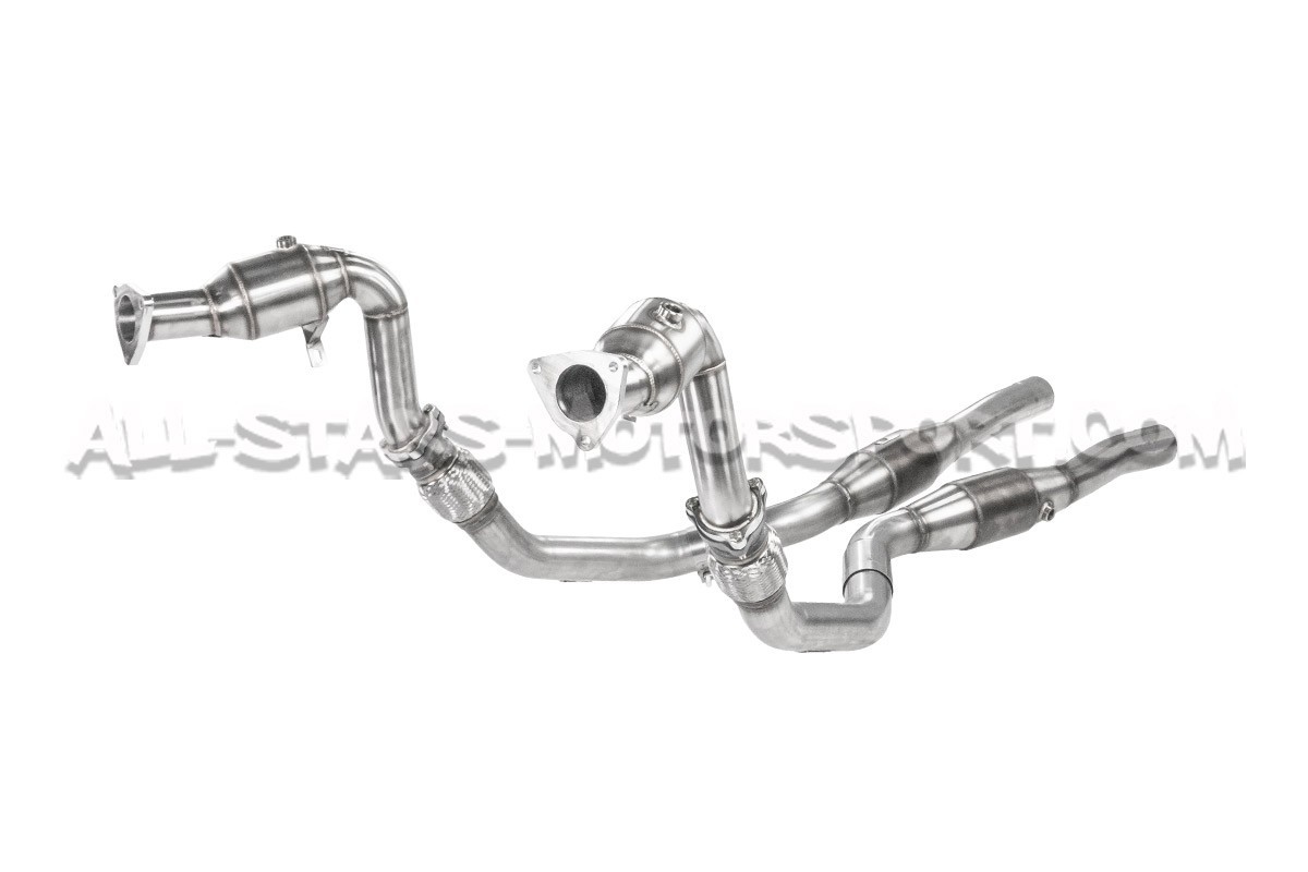 Downpipes et cata sport Scorpion pour Audi S4 B8 / S5 8T 3.0 TFSI