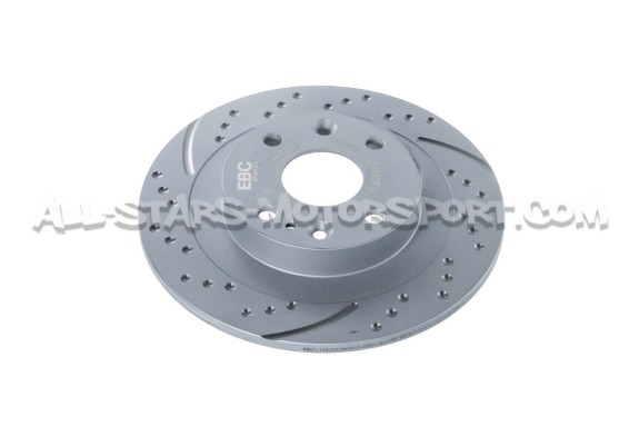 Disques de frein arrières EBC Turbo Grooved pour Mazda MX5 NB et NA...