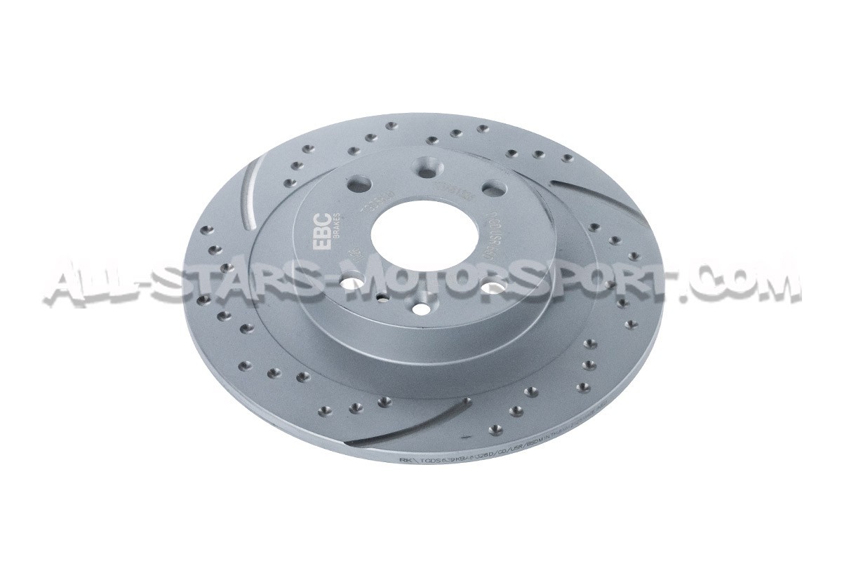 Mazda MX5 NB and NA 1.8 EBC Turbo Grooved Rear Brake Discs