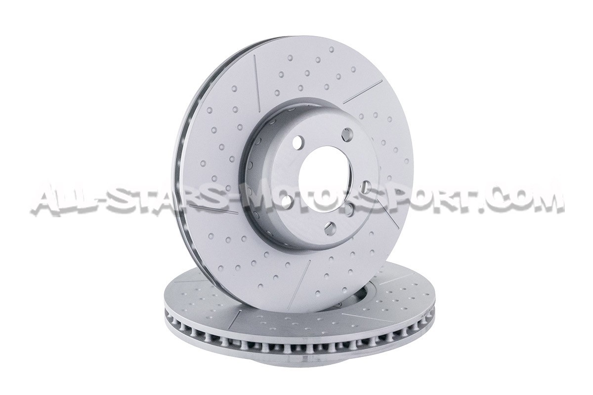 BMW M135i / M140i / M235i / M240i F2x and 335i / 340i / 435i / 440i F3x EBC Turbo Grooved Front Brake Discs