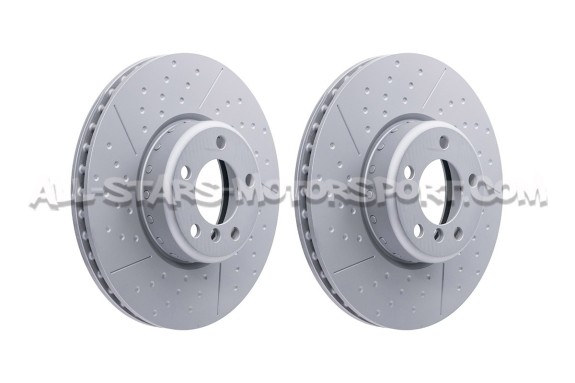 BMW M135i / M140i / M235i / M240i F2x and 335i / 340i / 435i / 440i F3x EBC Turbo Grooved Front Brake Discs