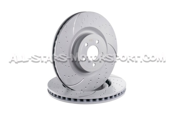 Disques de frein avants EBC Turbo Grooved pour Ford Mustang S550 5....