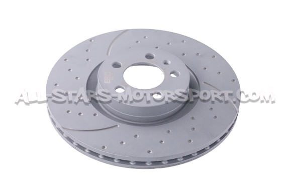 Discos de freno delanteros EBC Turbo Grooved para Polo AW GTI