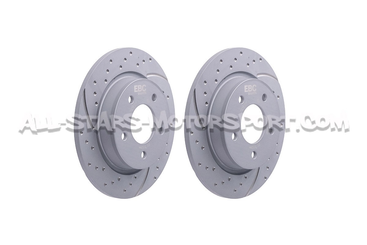 Mazda 3 MPS EBC Turbo Grooved Rear Brake Discs