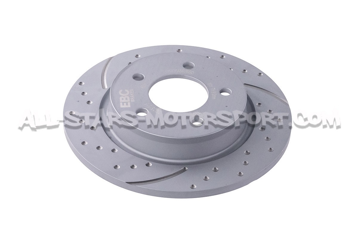 Disques de frein arrières EBC Turbo Grooved pour Mazda 3 MPS