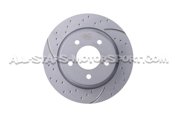 Disques de frein arrières EBC Turbo Grooved pour Mazda 3 MPS