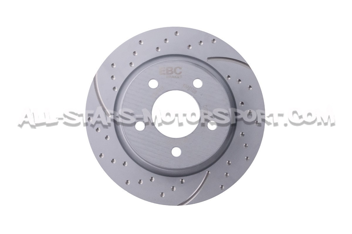 Discos de freno traseros EBC Turbo Grooved para Mazda 3 MPS