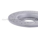 Discos de freno traseros EBC Turbo Grooved para Mazda 3 MPS