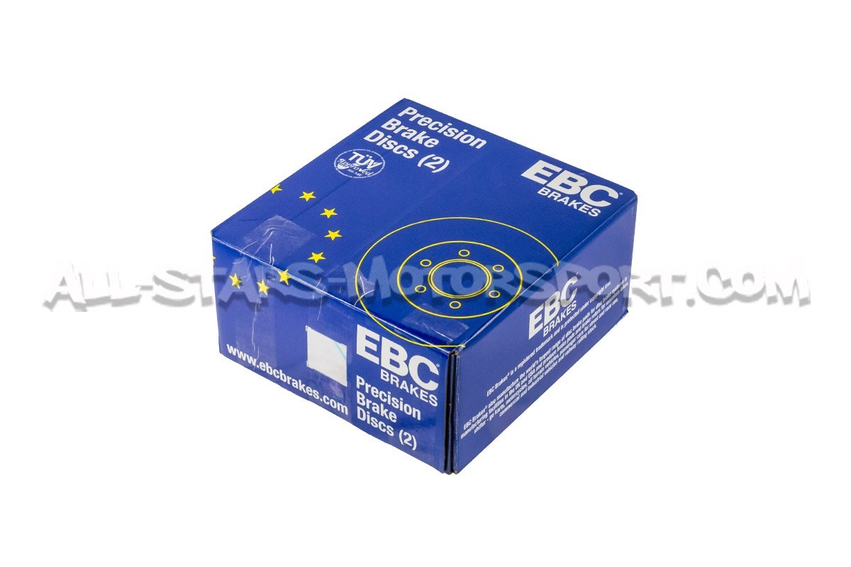 Disques de frein arrières EBC Turbo Grooved pour Mazda 3 MPS