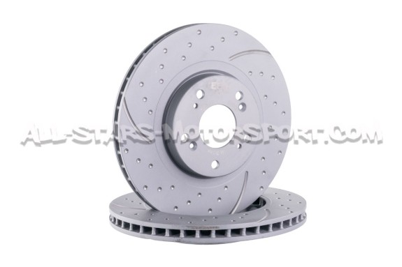 Honda Civic Type R FN2 / EP3 EBC Turbo Grooved Front Brake Discs