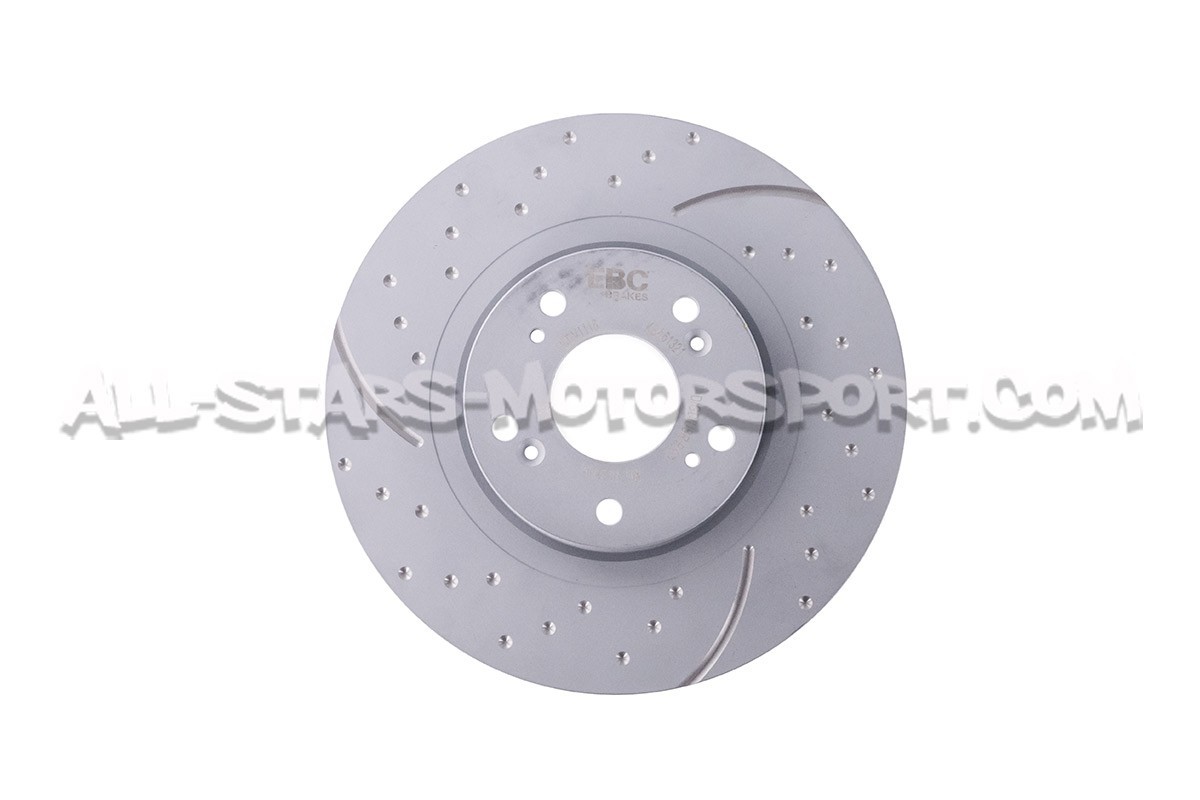 Honda Civic Type R FN2 / EP3 EBC Turbo Grooved Front Brake Discs