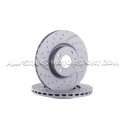 Discos de freno delanteros EBC Turbo Grooved para Abarth 595 (284mm)