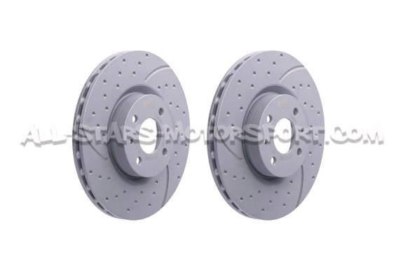 Abarth 595 (284mm) EBC Turbo Grooved Front Brake Discs