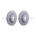 Abarth 595 (284mm) EBC Turbo Grooved Front Brake Discs