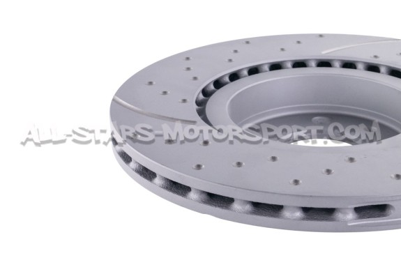 Discos de freno delanteros EBC Turbo Grooved para Abarth 595 (284mm)