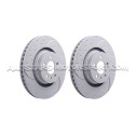 Ford Mustang S550 2.3 Ecoboost EBC Turbo Grooved Front Brake Discs