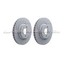 Discos de freno delanteros EBC Turbo Grooved para Audi A4 B8 y A5 8T