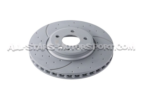 Disques de frein avants EBC Turbo Grooved pour Audi A4 B8 et A5 8T