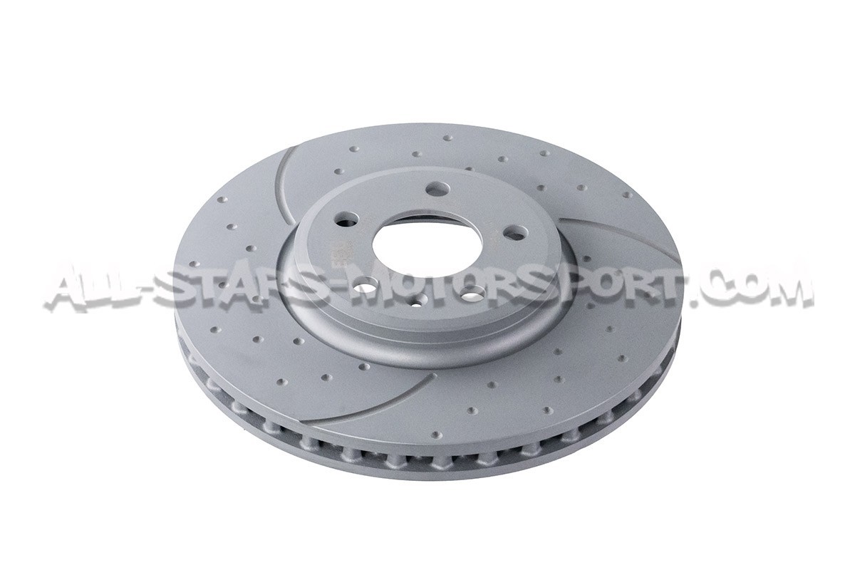 Disques de frein avants EBC Turbo Grooved pour Audi A4 B8 et A5 8T